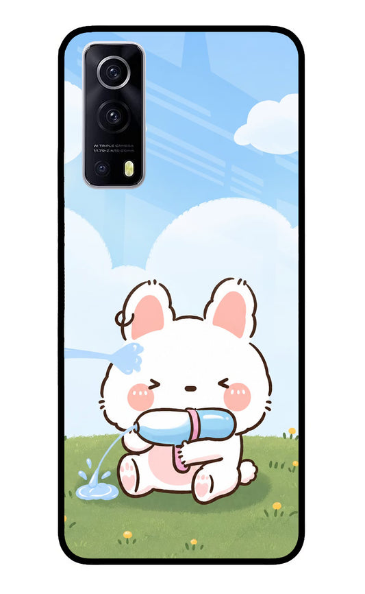 Bunny Treat iQOO Z3 5G Glass Case