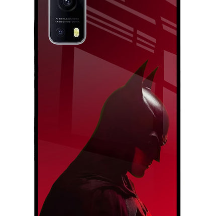 Dark Knight iQOO Z3 5G Glass Case Back Cover by Casekaro