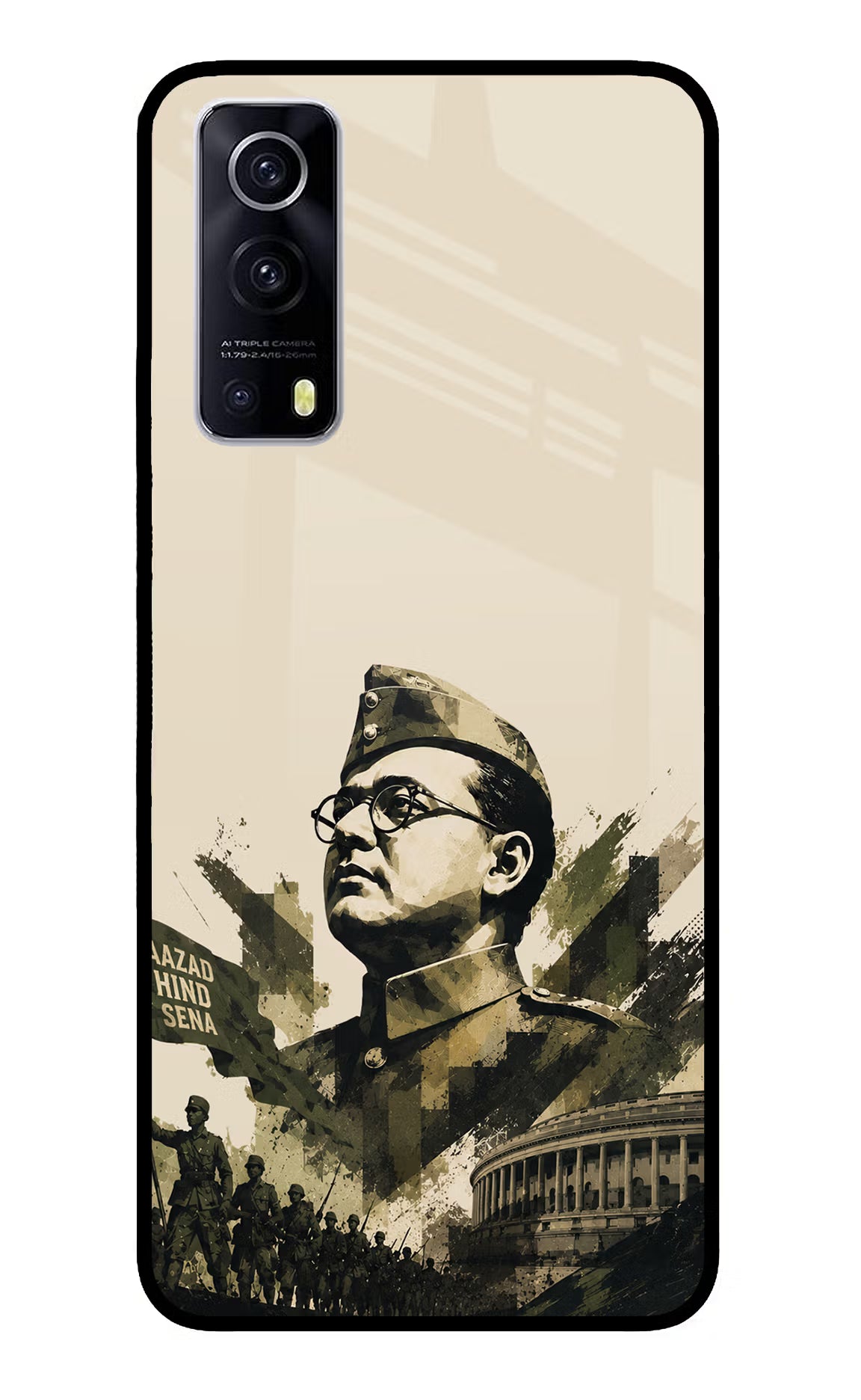 Netaji Rising iQOO Z3 5G Glass Case