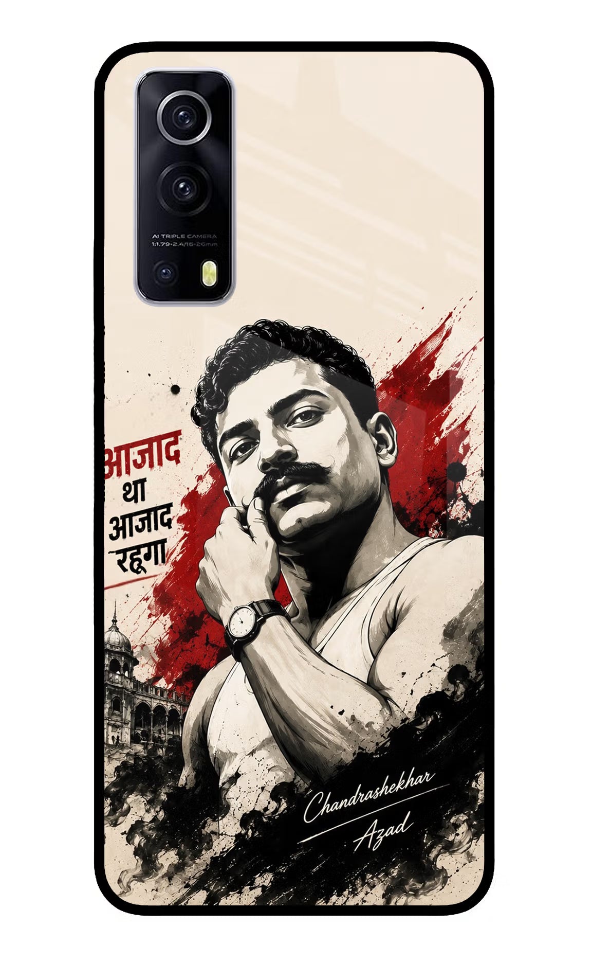 Dr. Ambedkar Visionary iQOO Z3 5G Glass Case