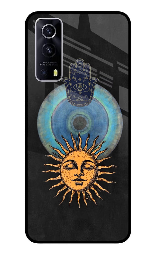 Divine Sun iQOO Z3 5G Glass Case