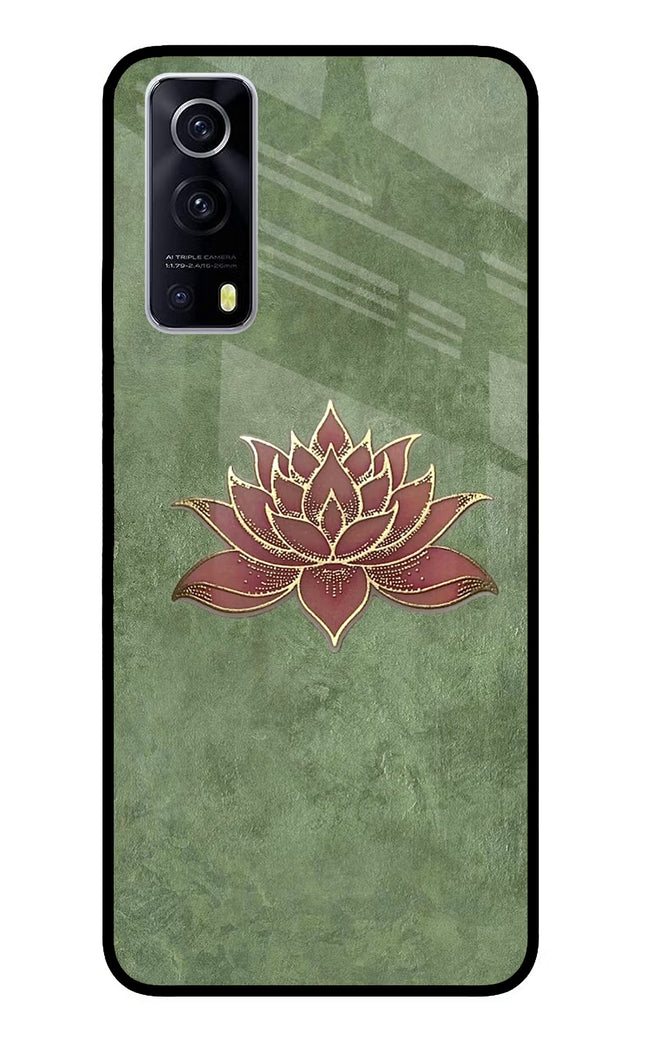 Lotus Grace iQOO Z3 5G Glass Case