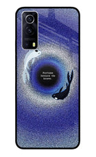 Dark Koi iQOO Z3 5G Glass Case