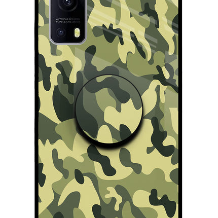 Camouflage iQOO Z3 5G Pop Case by Casekaro