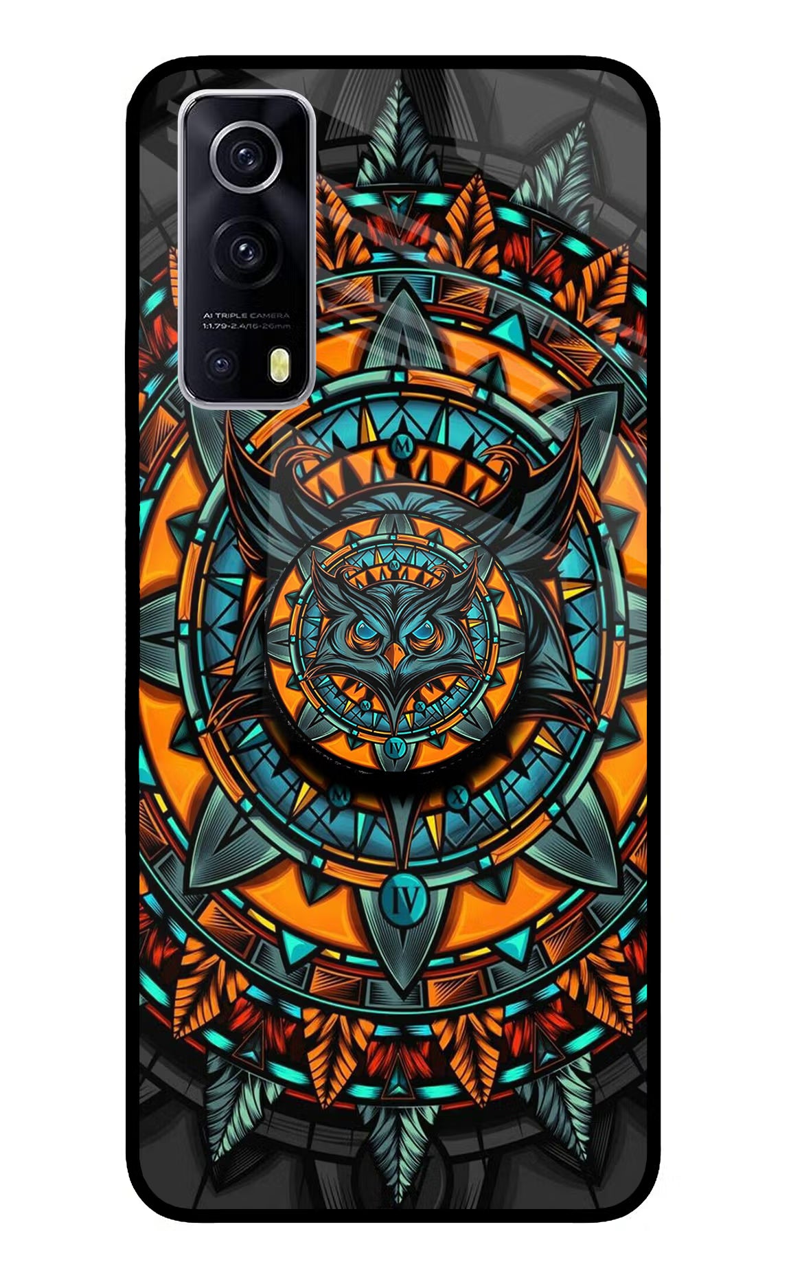 Angry Owl iQOO Z3 5G Pop Case by Casekaro