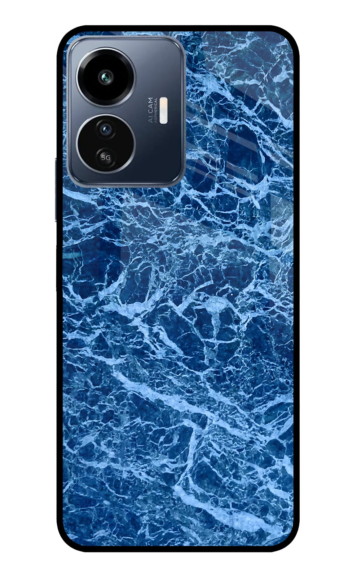 Blue Marble IQOO Z6 Lite 5G Glass Case