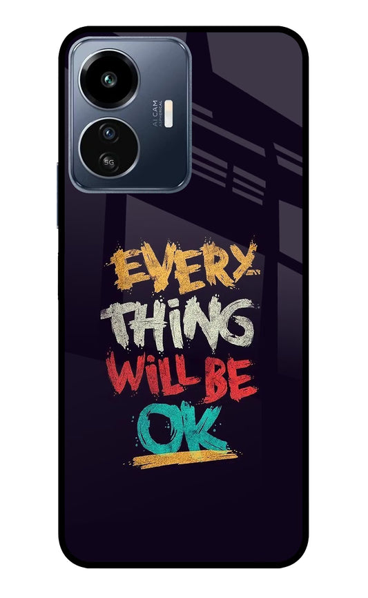 Everything Will Be Ok IQOO Z6 Lite 5G Glass Case