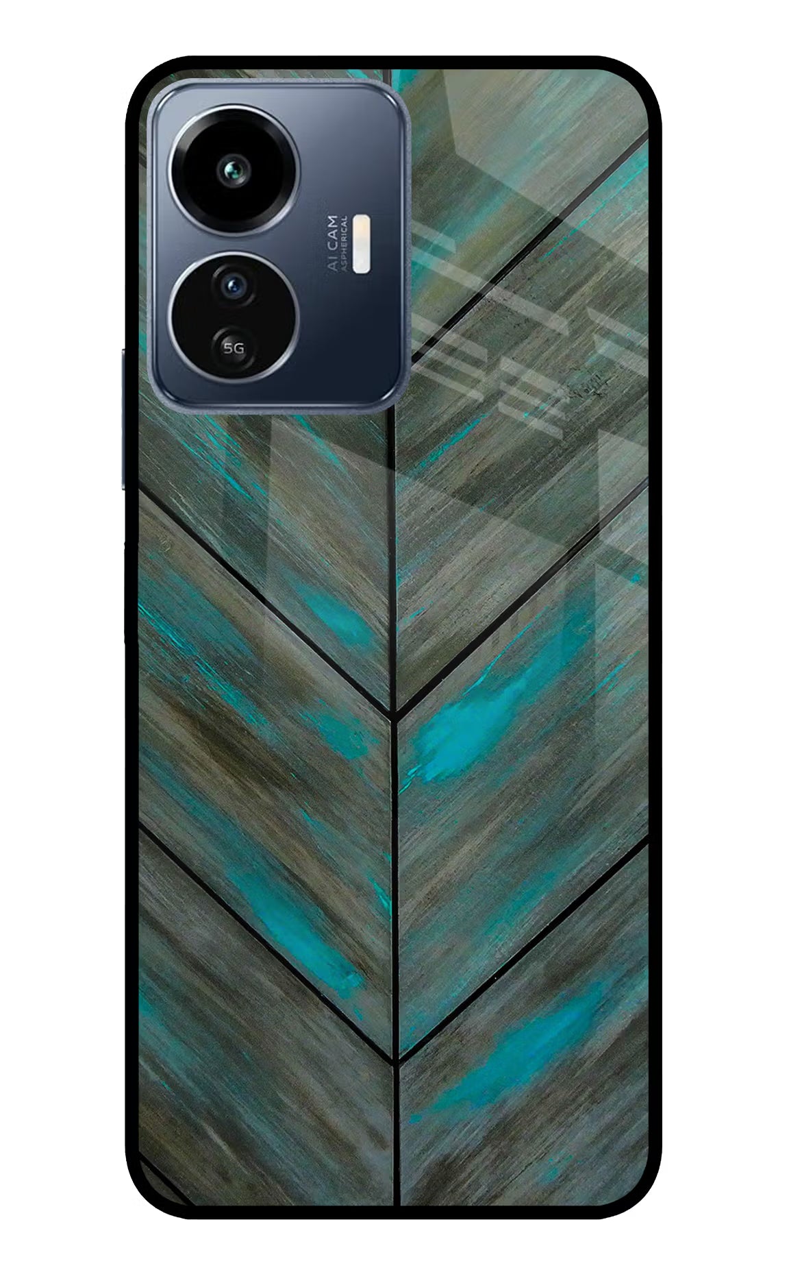 Pattern IQOO Z6 Lite 5G Glass Case