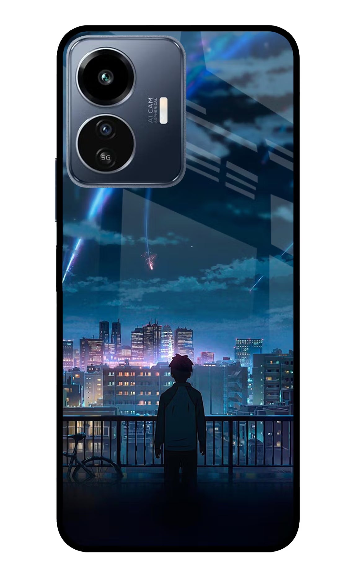 Anime IQOO Z6 Lite 5G Glass Case