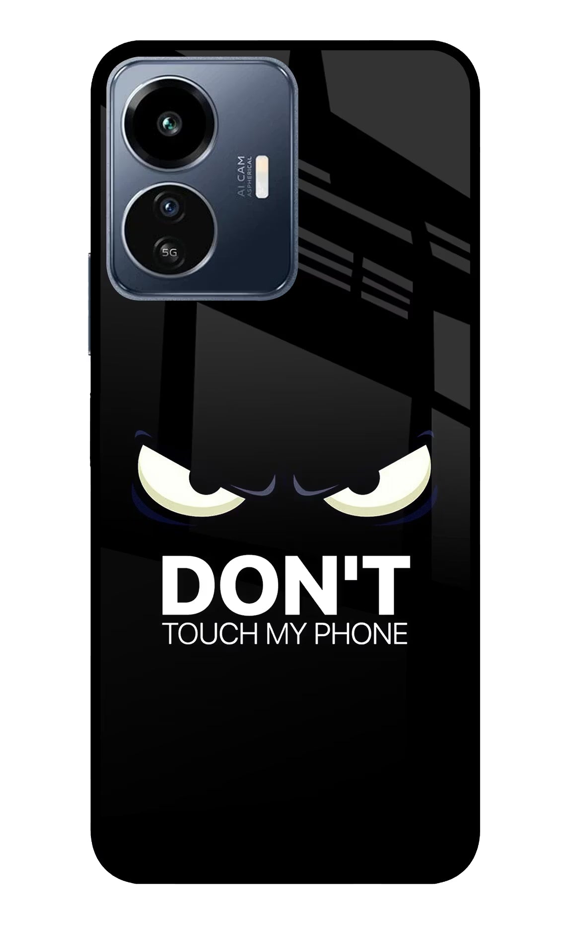 Don'T Touch My Phone IQOO Z6 Lite 5G Glass Case