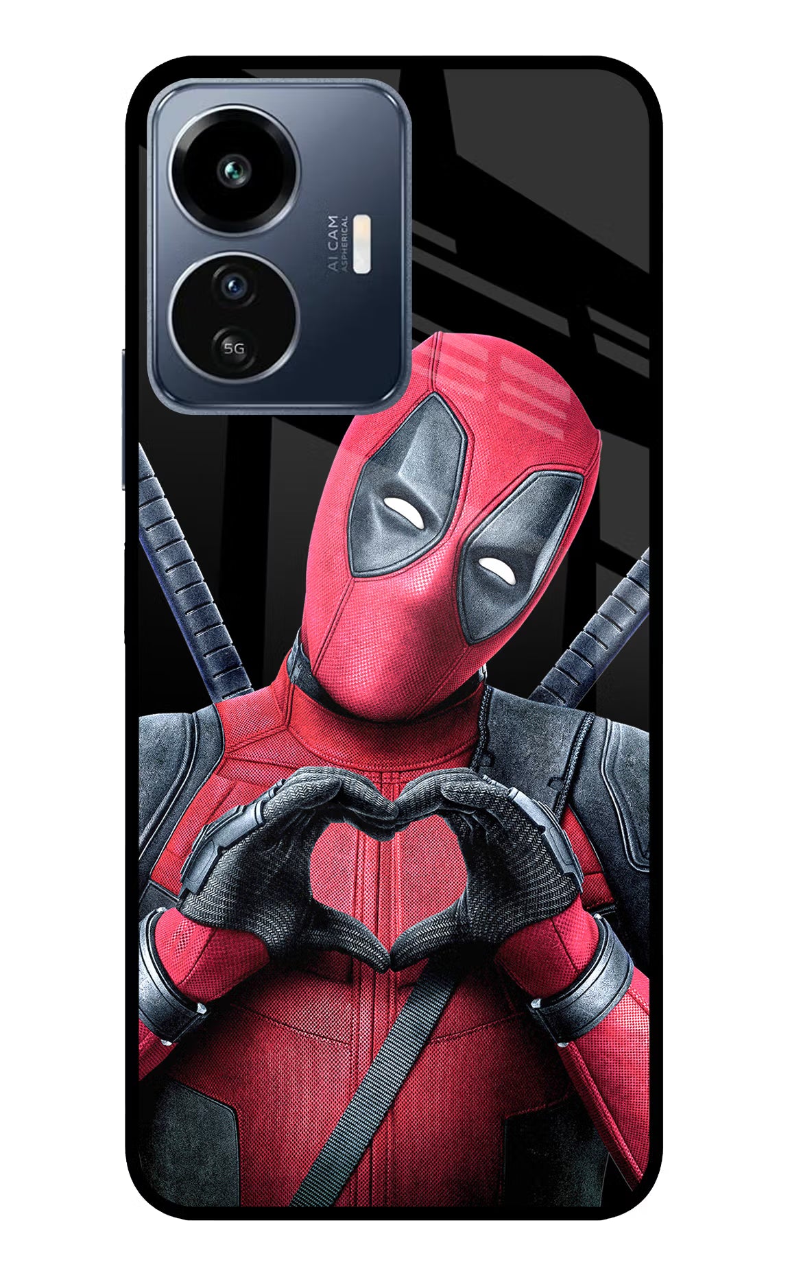 Deadpool IQOO Z6 Lite 5G Glass Case