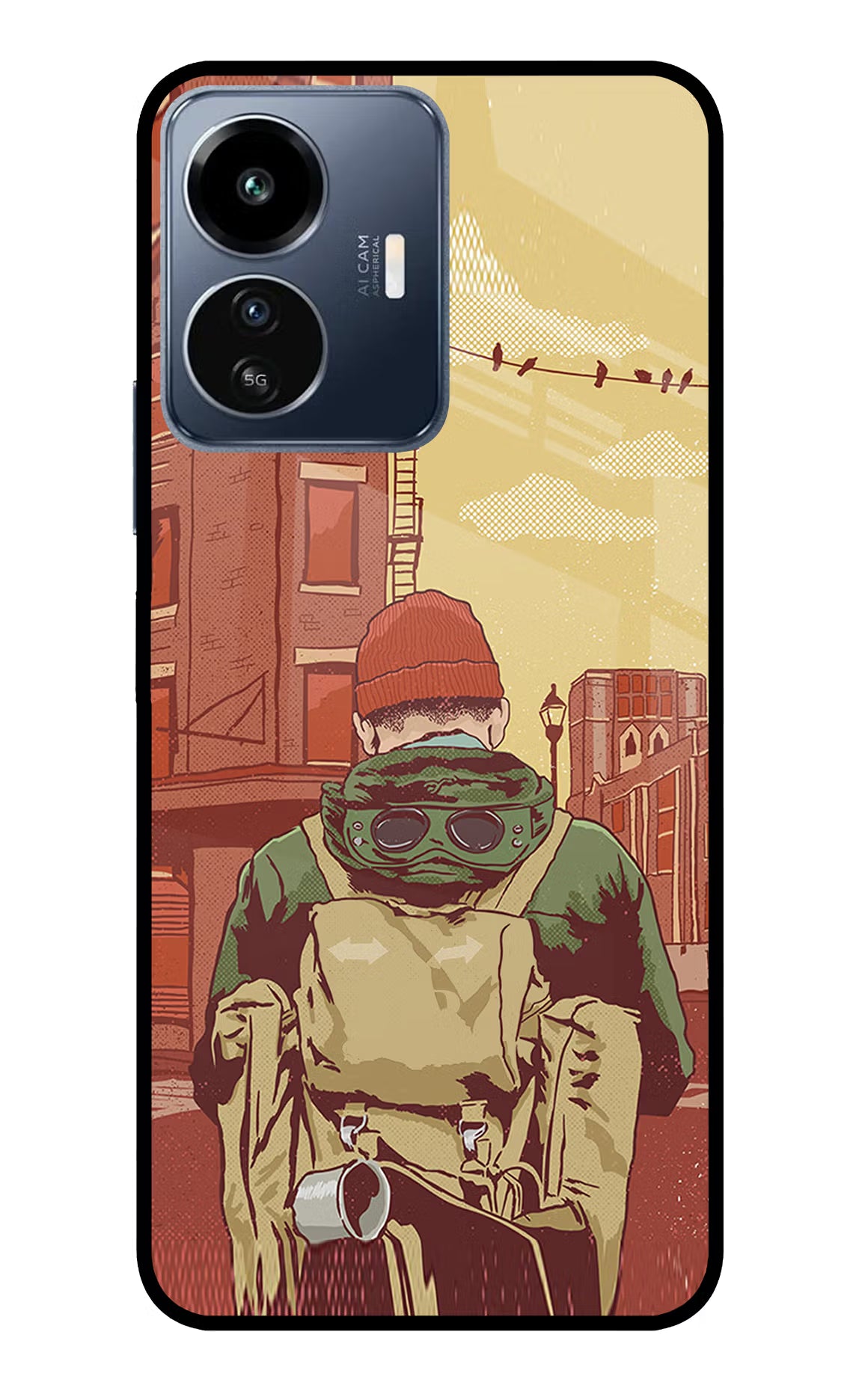 Adventurous IQOO Z6 Lite 5G Glass Case