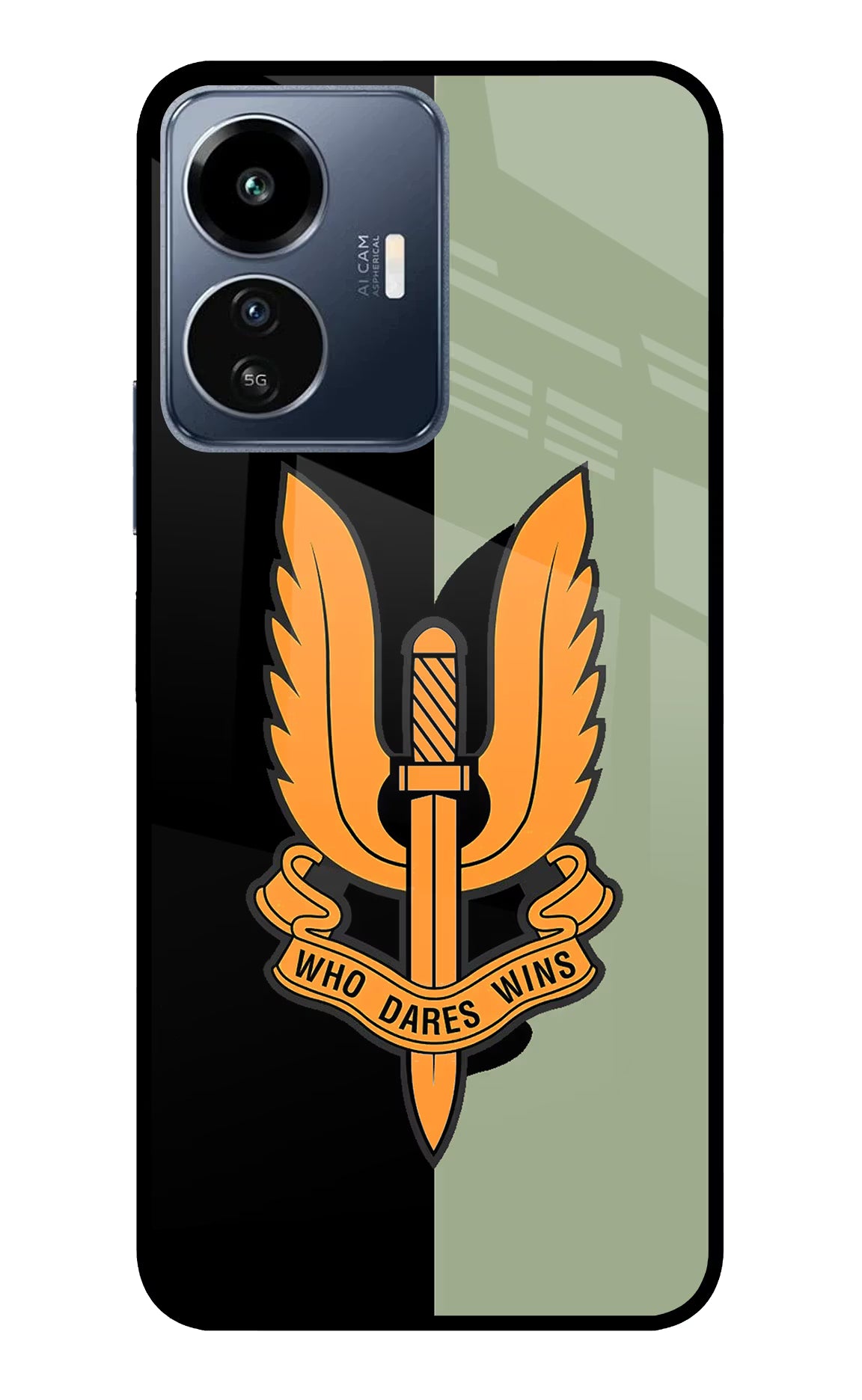 Balidan Logo IQOO Z6 Lite 5G Glass Case