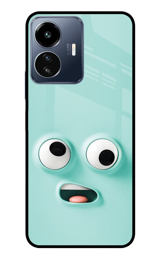 Funny Cartoon IQOO Z6 Lite 5G Glass Case