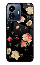 Flowers IQOO Z6 Lite 5G Glass Case