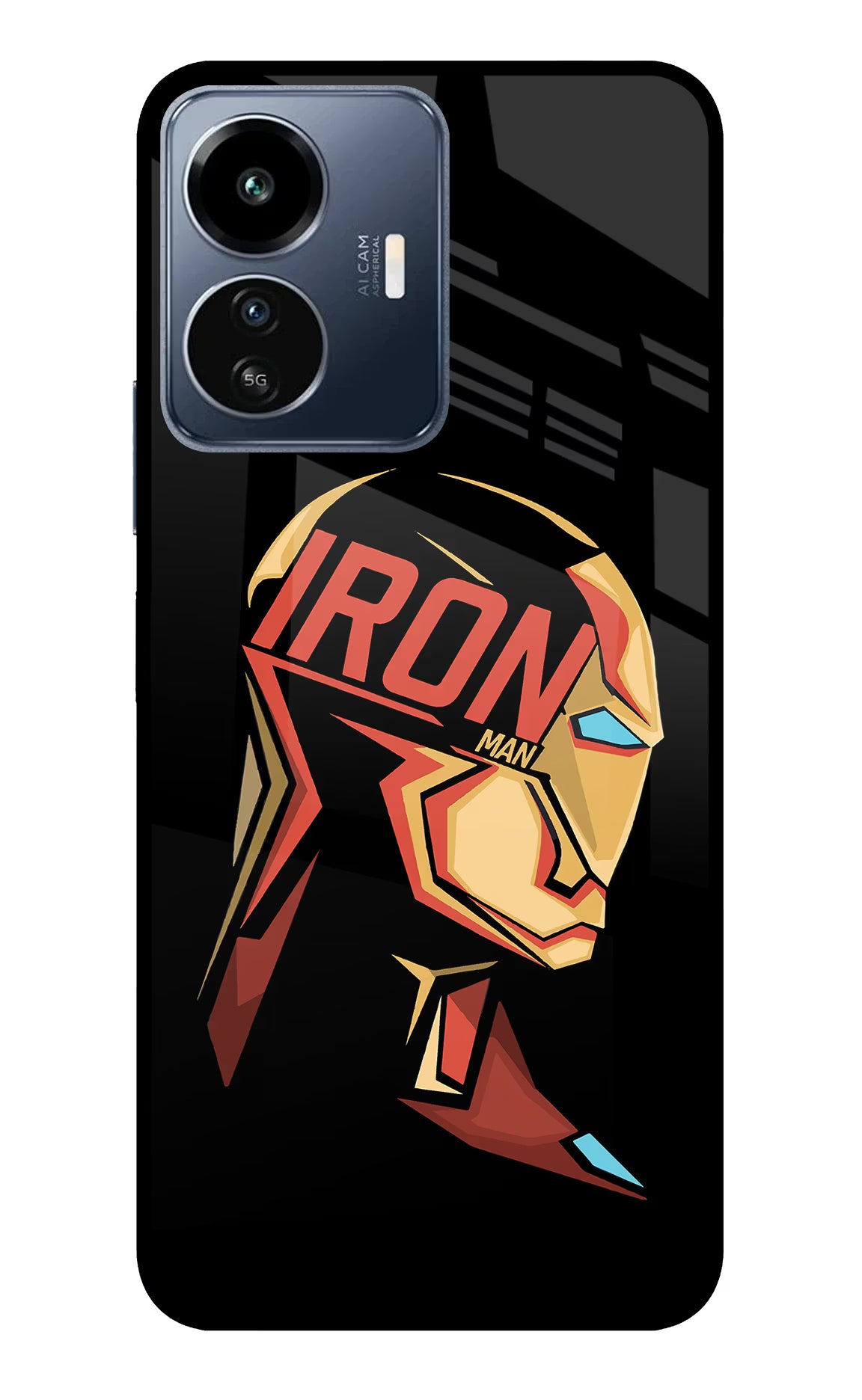 IronMan IQOO Z6 Lite 5G Glass Case