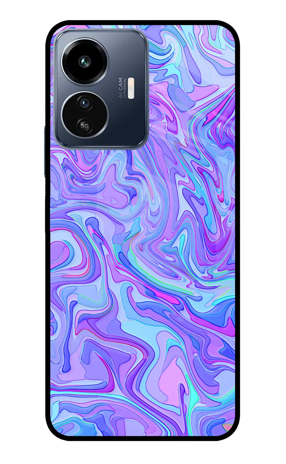 Glitter IQOO Z6 Lite 5G Glass Case