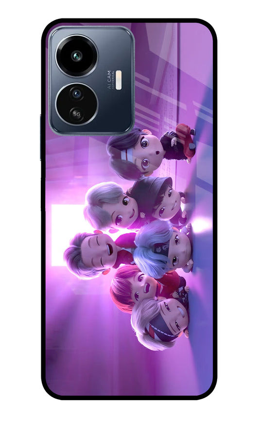 BTS Chibi IQOO Z6 Lite 5G Glass Case