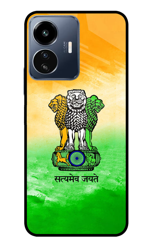 Satyamev Jayate Flag IQOO Z6 Lite 5G Glass Case