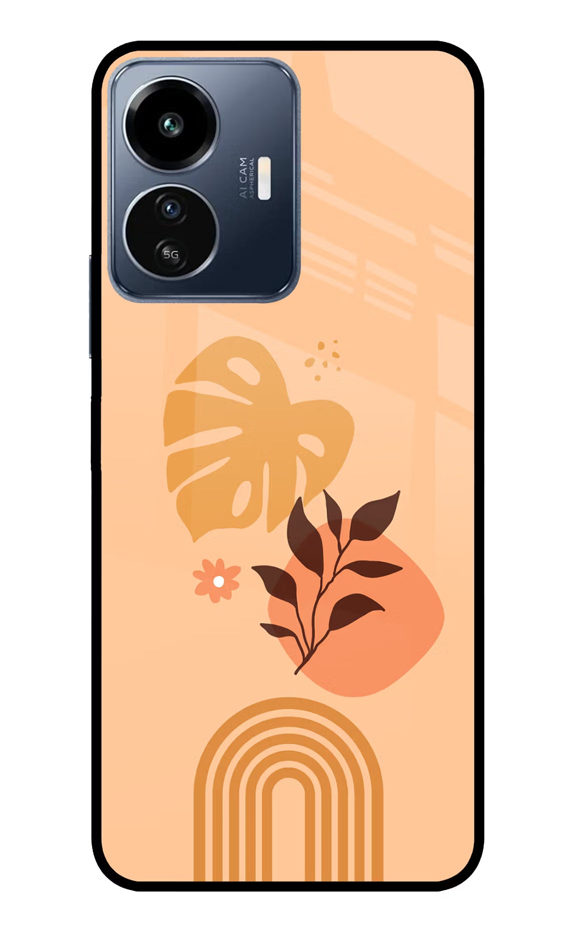 Bohemian Art IQOO Z6 Lite 5G Glass Case