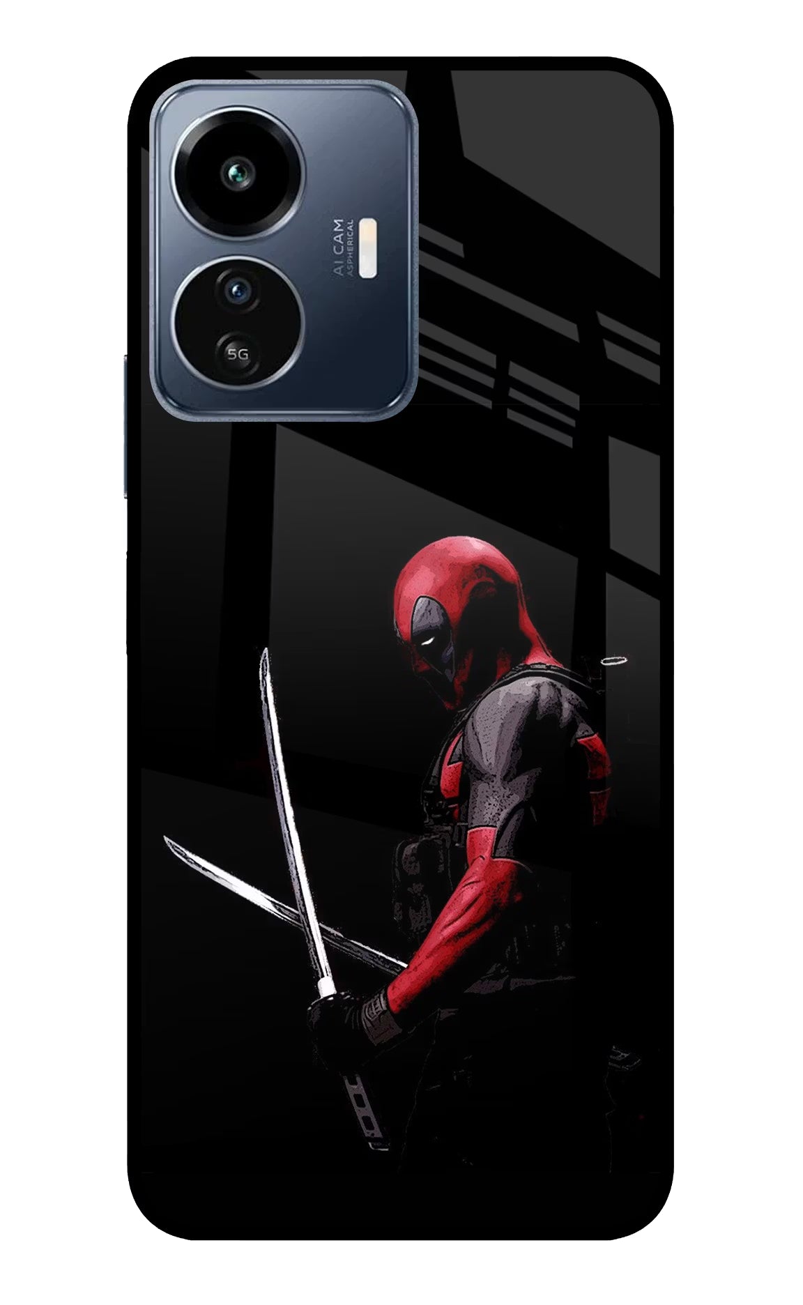 Deadpool IQOO Z6 Lite 5G Glass Case