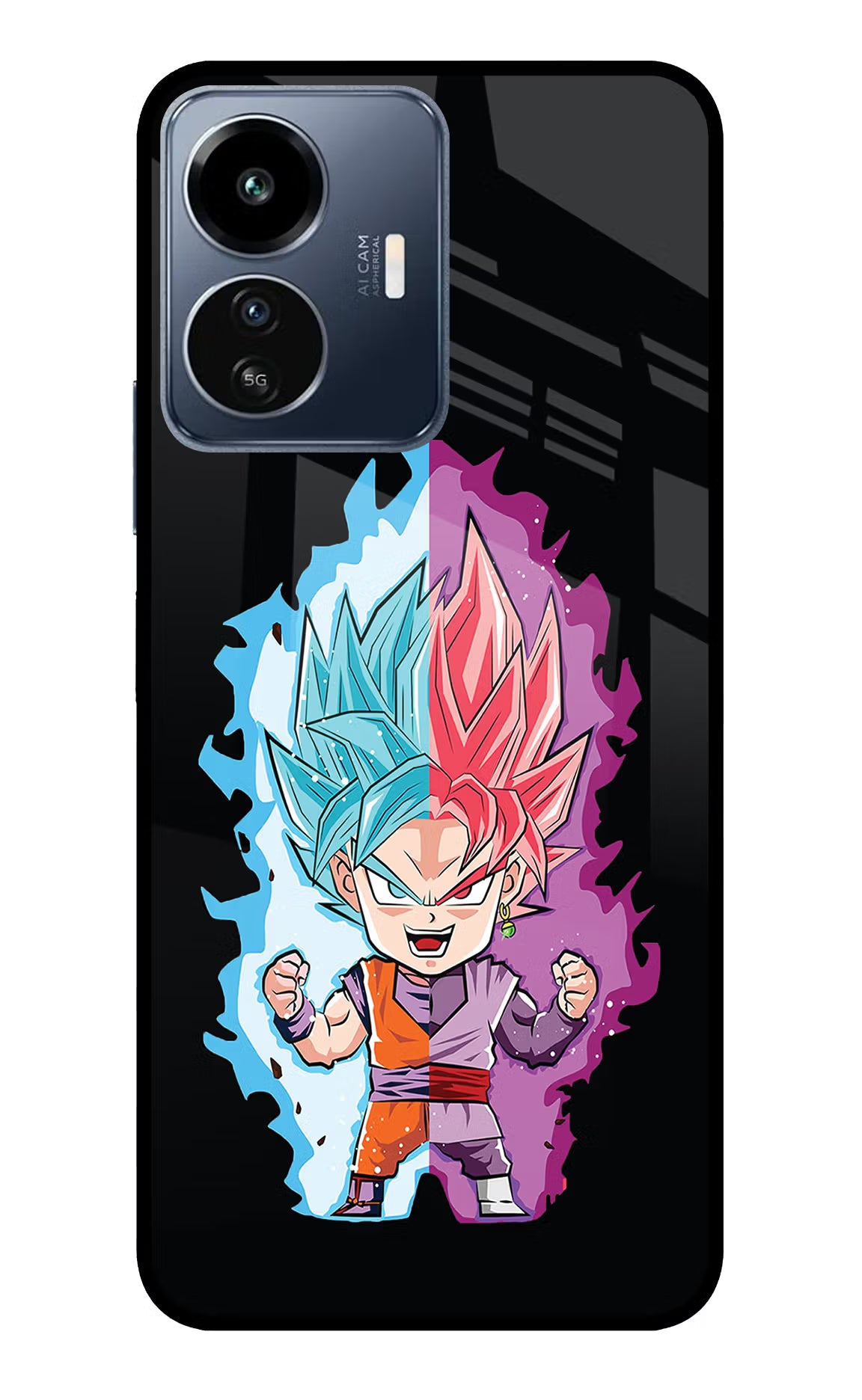 Chota Goku IQOO Z6 Lite 5G Glass Case