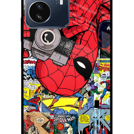 Spider Man IQOO Z6 Lite 5G Glass Case