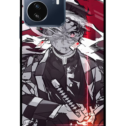Demon Slayer IQOO Z6 Lite 5G Glass Case