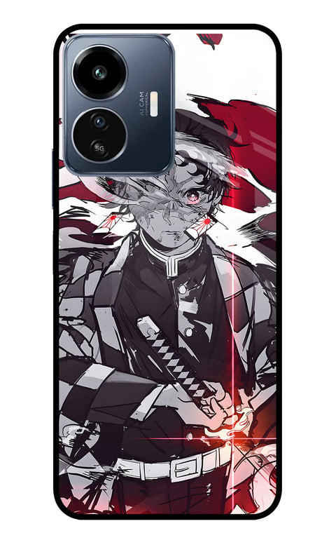 Demon Slayer IQOO Z6 Lite 5G Glass Case