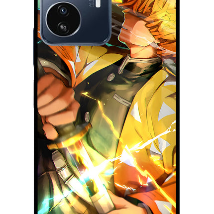 Demon Slayer IQOO Z6 Lite 5G Glass Case
