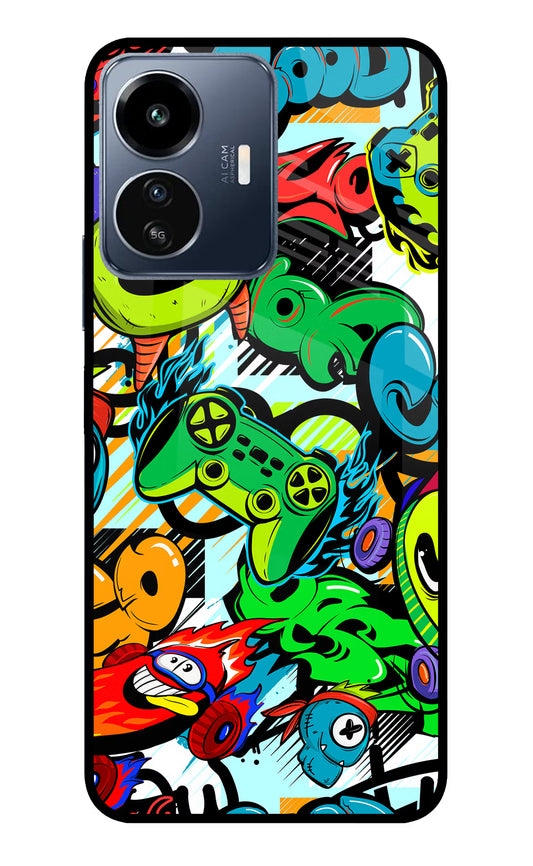 Game Doodle IQOO Z6 Lite 5G Glass Case