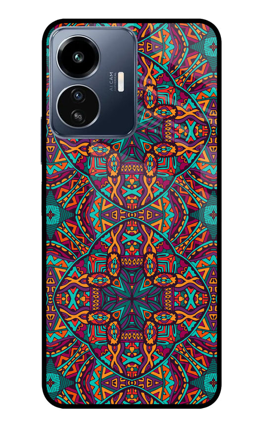 Colour Mandala IQOO Z6 Lite 5G Glass Case