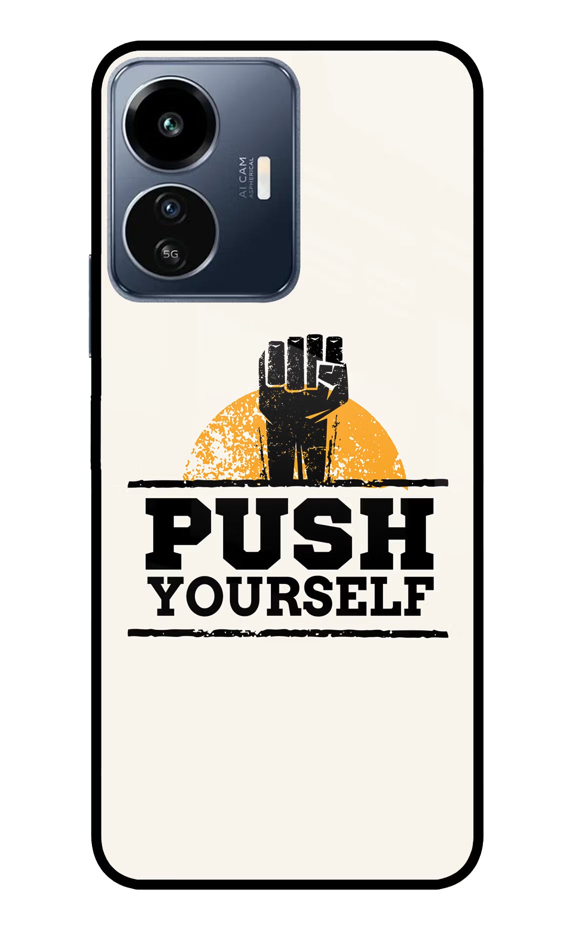 Push Yourself IQOO Z6 Lite 5G Glass Case
