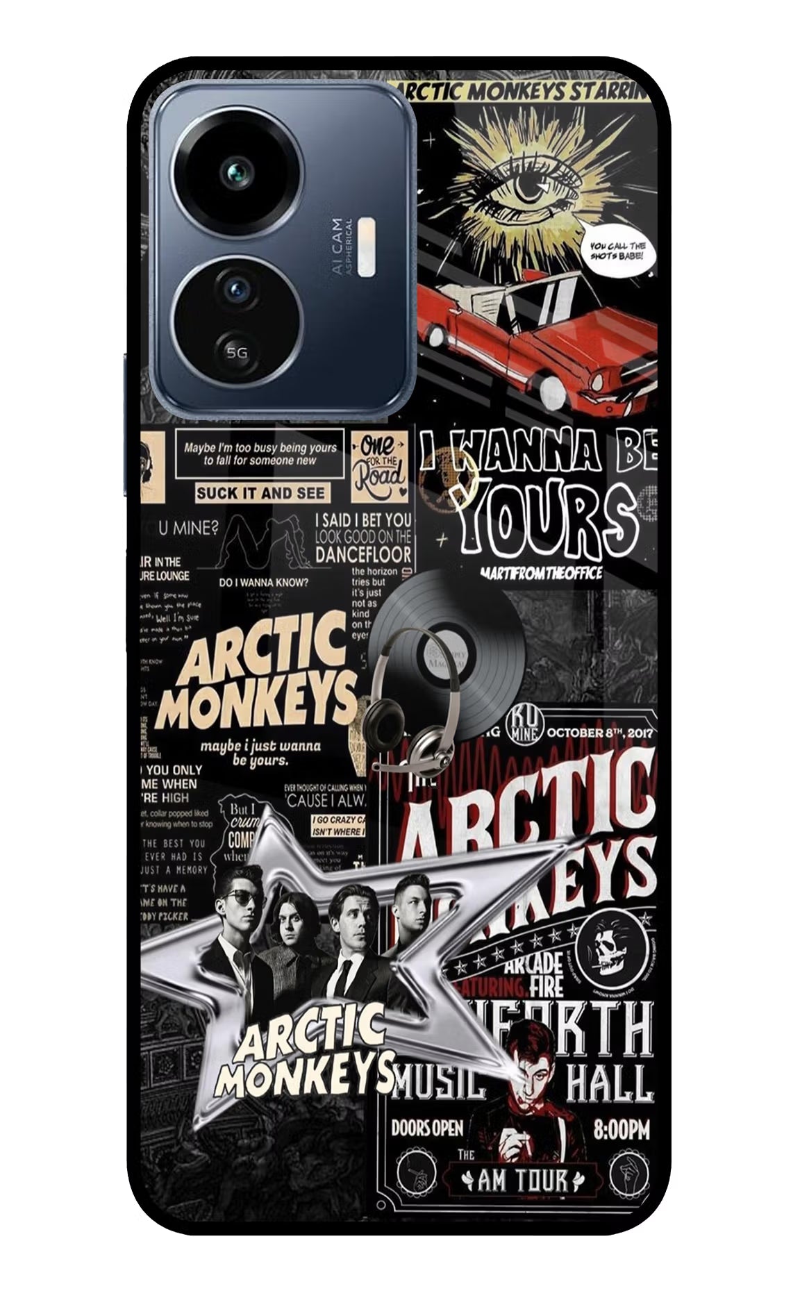 Arctic Monkeys IQOO Z6 Lite 5G Glass Case