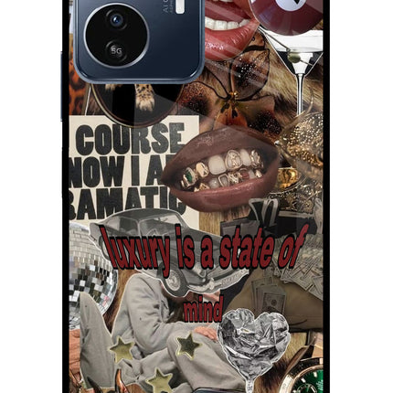 Luxury IQOO Z6 Lite 5G Glass Case
