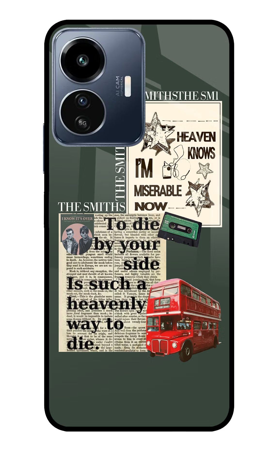 The Smiths IQOO Z6 Lite 5G Glass Case