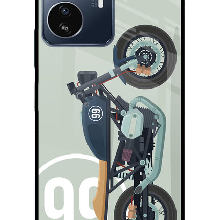 Classic Cafe Racer 99 IQOO Z6 Lite 5G Glass Case
