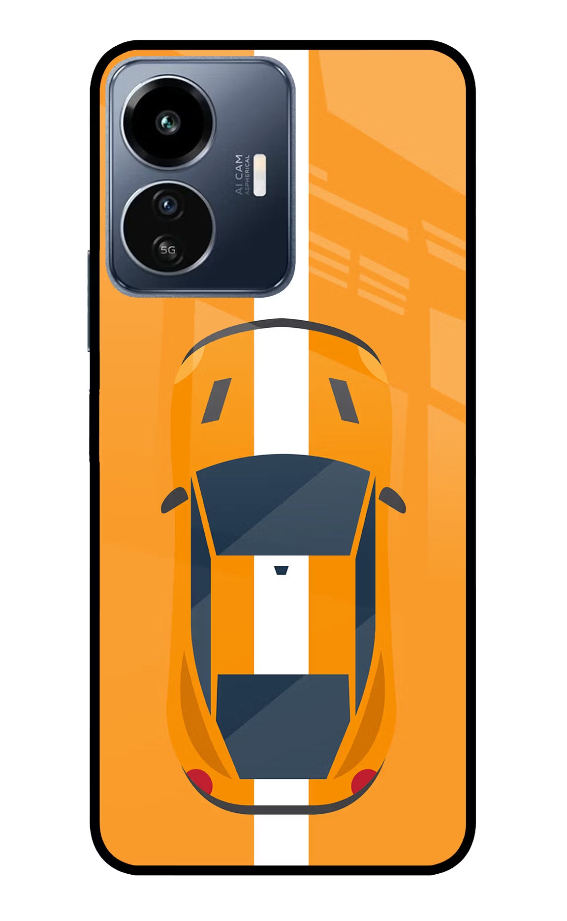 Highway Pursuit IQOO Z6 Lite 5G Glass Case