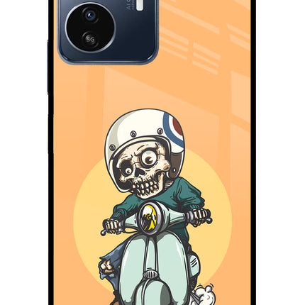 Undead Biker IQOO Z6 Lite 5G Glass Case