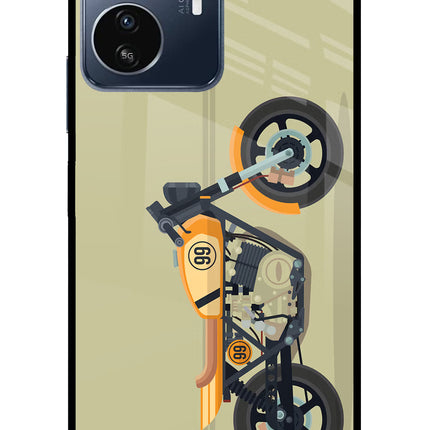 Vertical Speedster IQOO Z6 Lite 5G Glass Case