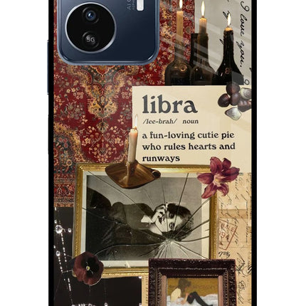 Libra Zodiac IQOO Z6 Lite 5G Glass Case
