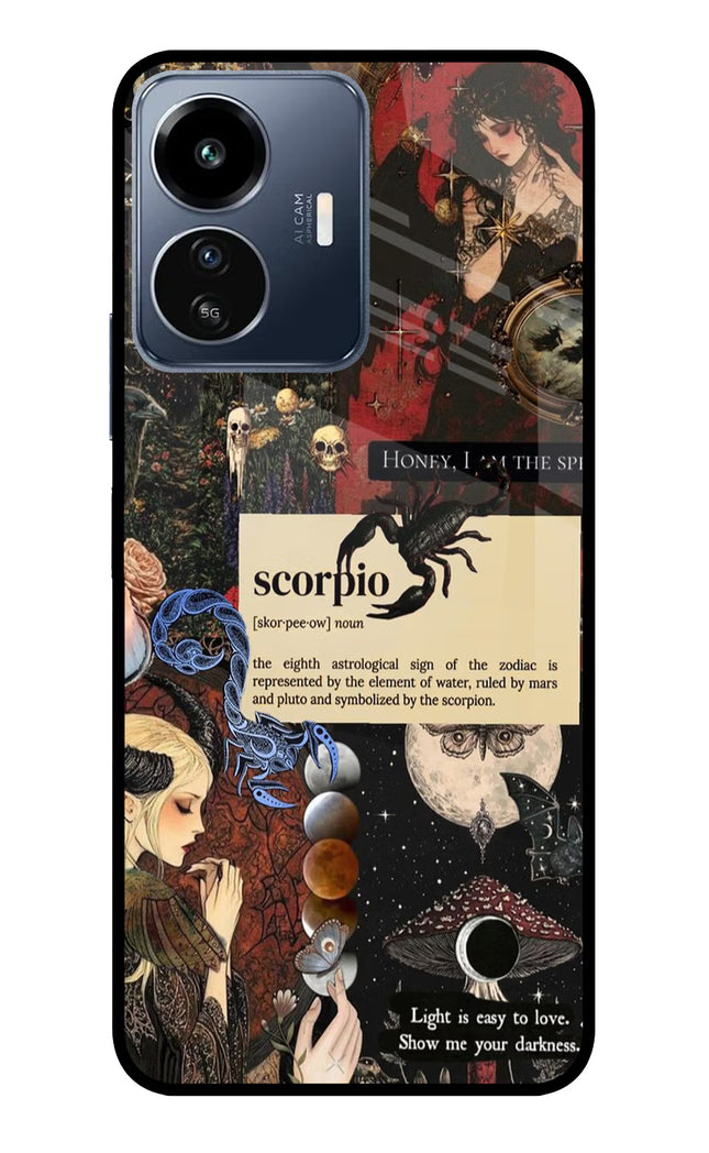 Scorpio Zodiac IQOO Z6 Lite 5G Glass Case
