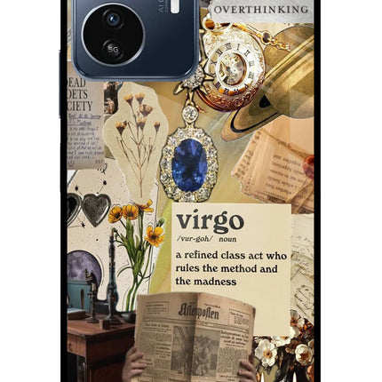 Virgo Zodiac IQOO Z6 Lite 5G Glass Case