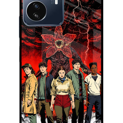 Ordinary Things Characters IQOO Z6 Lite 5G Glass Case