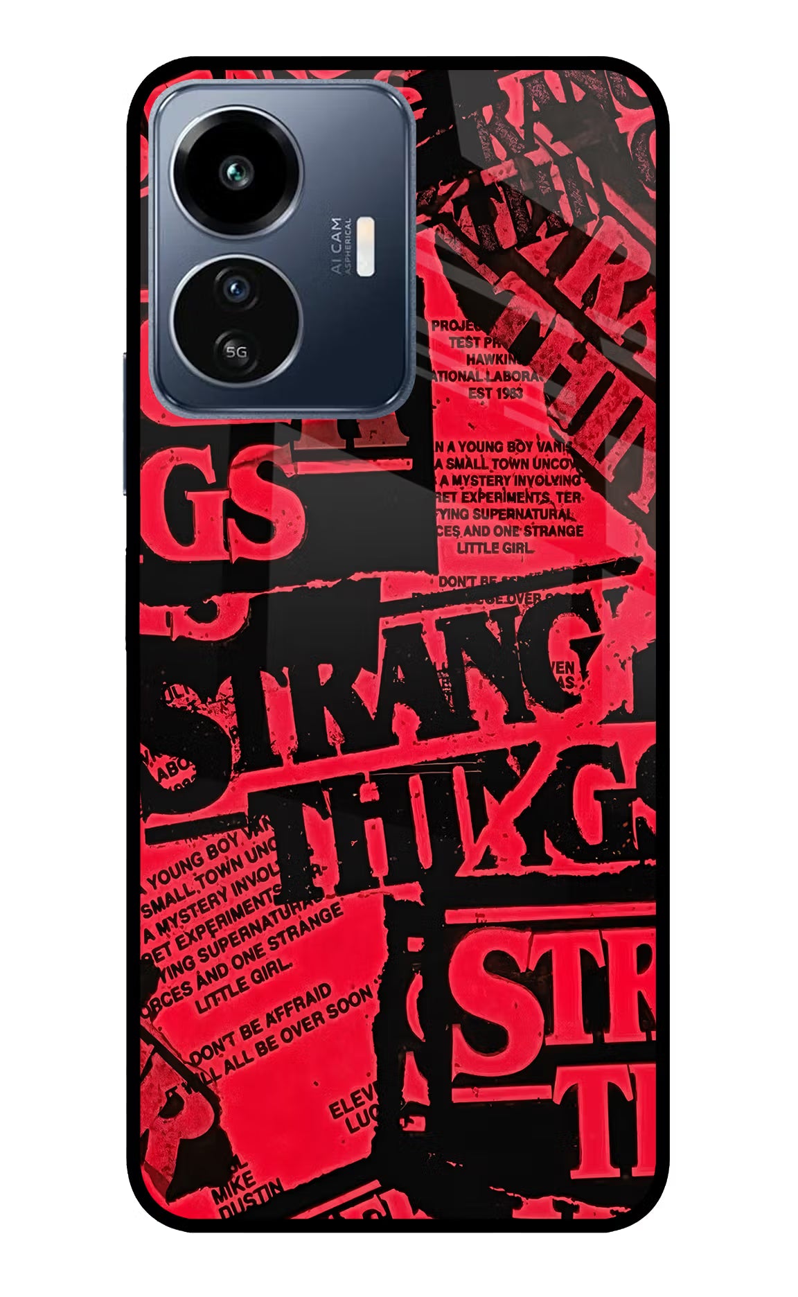 Ordinary Things IQOO Z6 Lite 5G Glass Case Back Cover by Casekaro