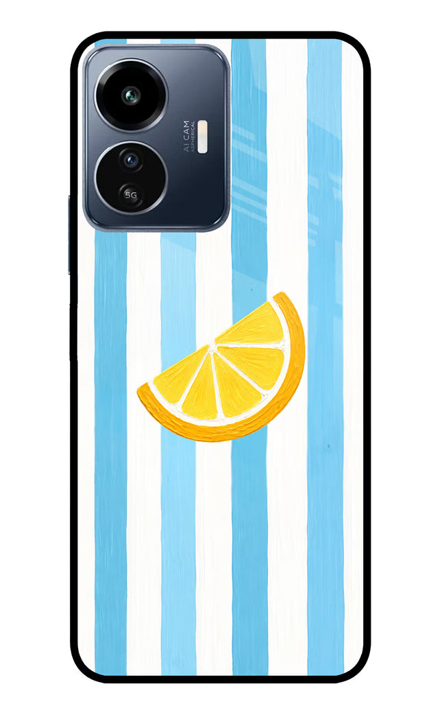 Summer Lemon IQOO Z6 Lite 5G Glass Case