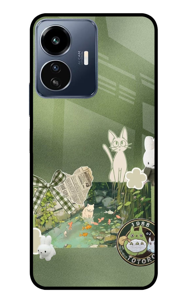 Aesthetic anime IQOO Z6 Lite 5G Glass Case