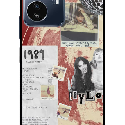 Taylor Swift IQOO Z6 Lite 5G Glass Case