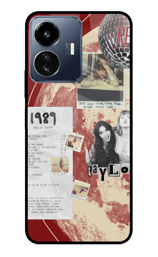 Taylor Swift IQOO Z6 Lite 5G Glass Case