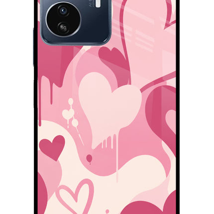 Hearty case IQOO Z6 Lite 5G Glass Case